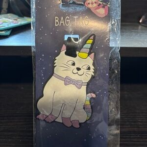 UNICORN CAT LUGGAGE TAG